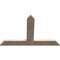 Ekena Millwork Portland Smooth Timber Gable Bracket, Douglas Fir, 48"W x 32"H x 1 1/2"D x 5 1/2"F, 16/12 Pitch GBW048X32X0206POR00SDF - alternate 5
